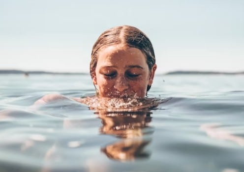 swimming
