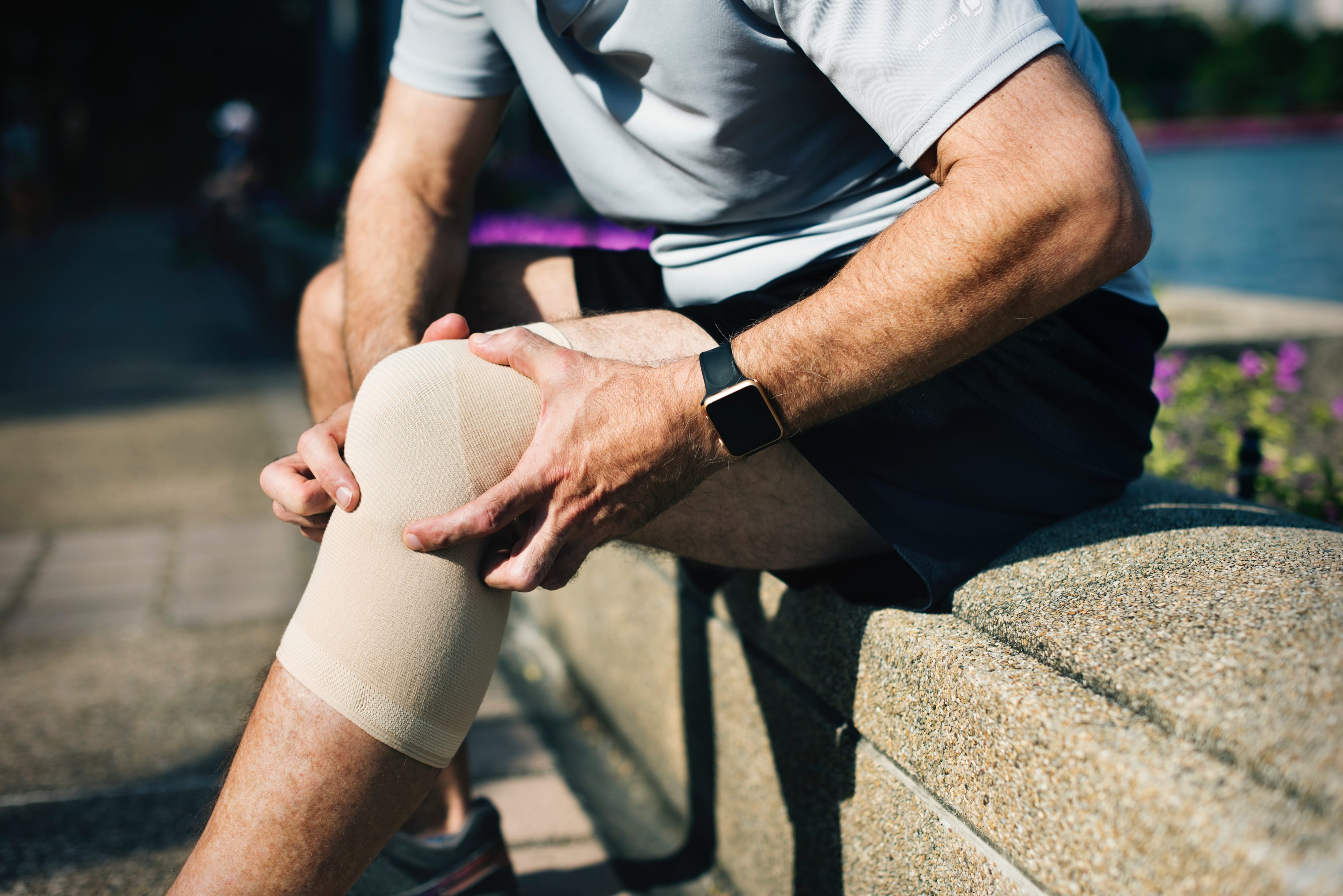 Flare with Knee Slit